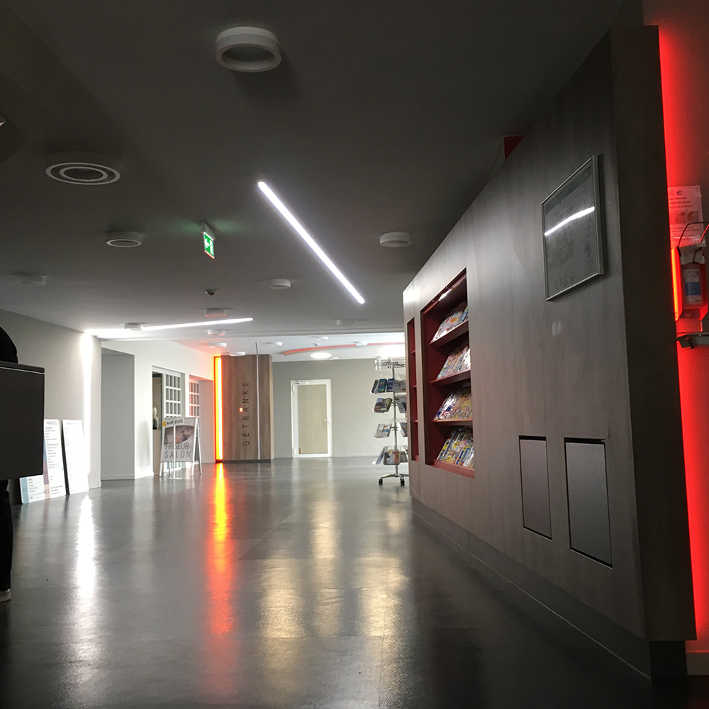 Umgestaltung des Eingangsbereichs/Foyers im Hegau-Bodensee-Klinikum (Radolfzell)